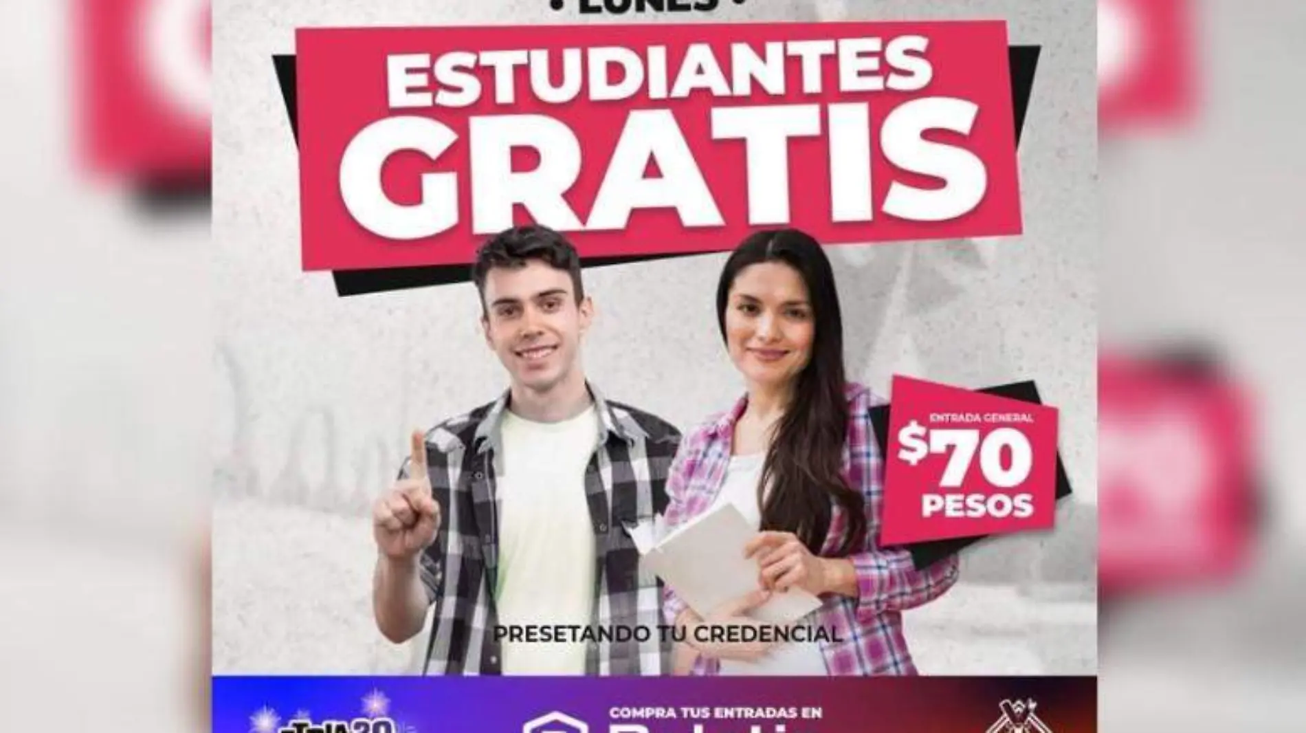 estudiantes gratis feria